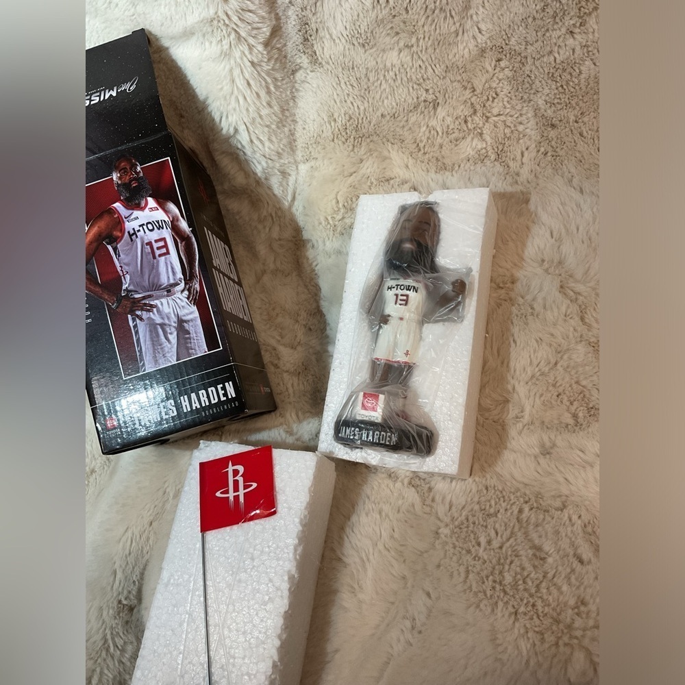 James Harden Houston Rockets Bobblehead. - Picture 3 of 7